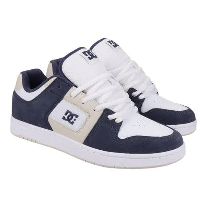 DC Manteca 4 S - Navy/Off White/White