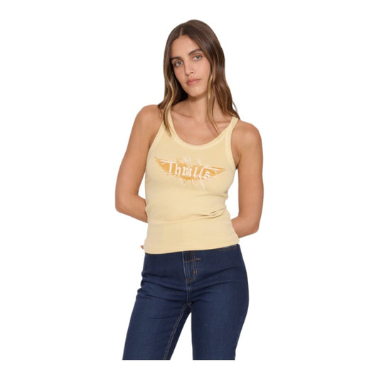 Thrills High Flyer Tank - Biscotti