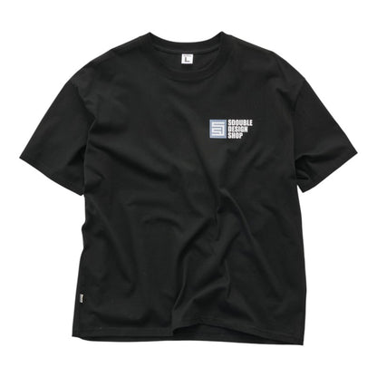 SDouble Painter Tee - Black