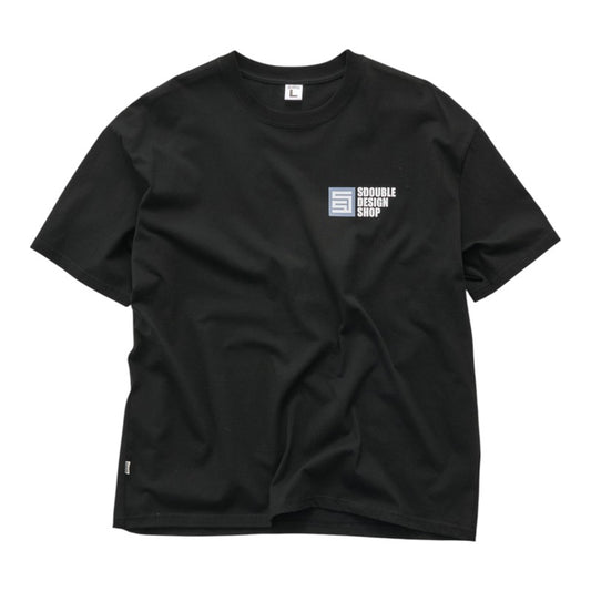 SDouble Painter Tee - Black