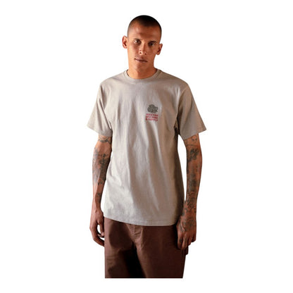 Brixton Machine Tee - Pebble Stone Worn Wash