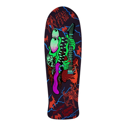 Santa Cruz X Stranger Things Deck - Meek Slasher Eddie Reveal 10.1"