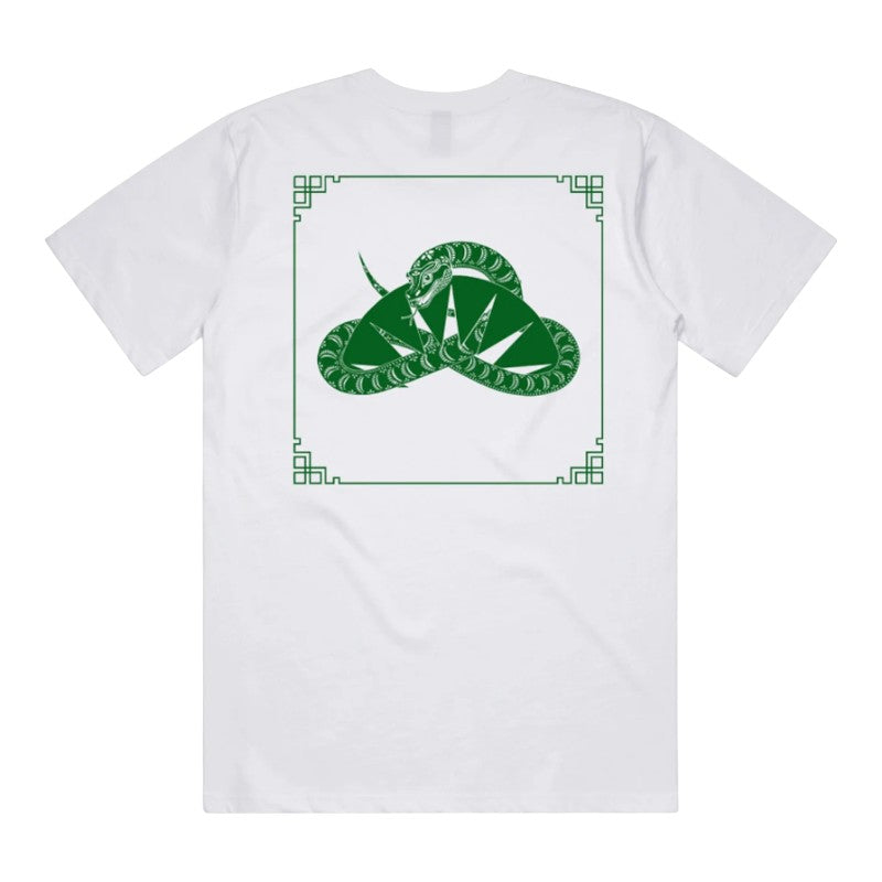 DECO Tour Of The Snake Tee - White