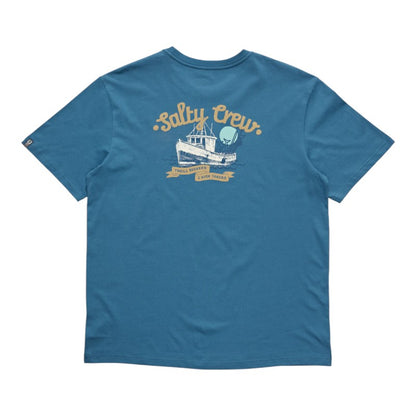 Salty Crew Hauler Tee - Cast Blue