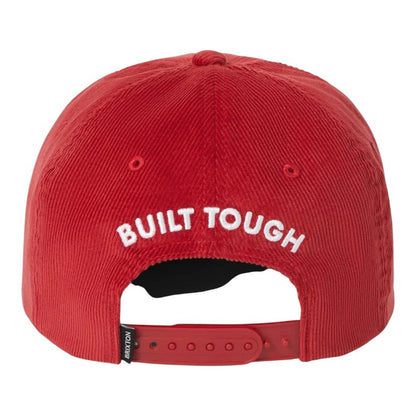Brixton Ford 4X4 Snapback - Candy Apple Red
