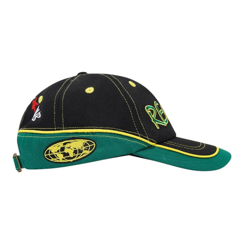 Butter Goods Dub 6 Panel Cap - Black/Green