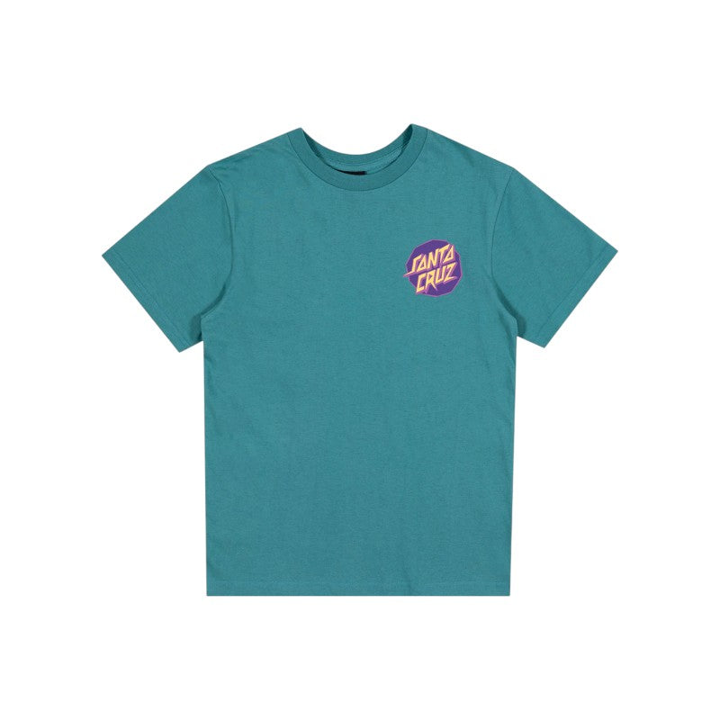 Santa Cruz Youth Meek Scratched Slasher Tee - Teal