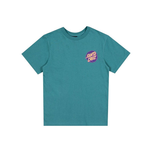 Santa Cruz Youth Meek Scratched Slasher Tee - Teal
