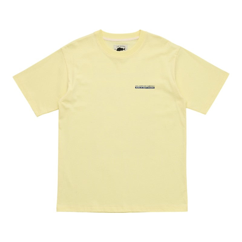 J.A.F Salty Anglers Sea Tee - Dawn Yellow