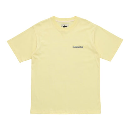 J.A.F Salty Anglers Sea Tee - Dawn Yellow