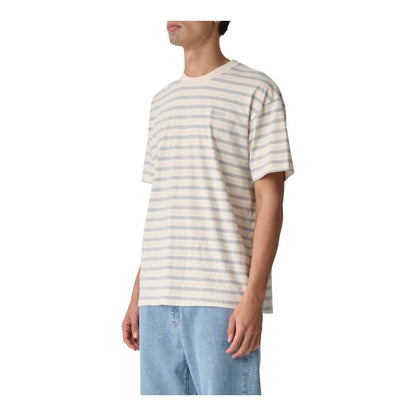 SDouble Stripe Tee - Greige