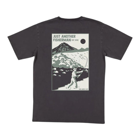 J.A.F One More Cast Sea Tee - Aged Black