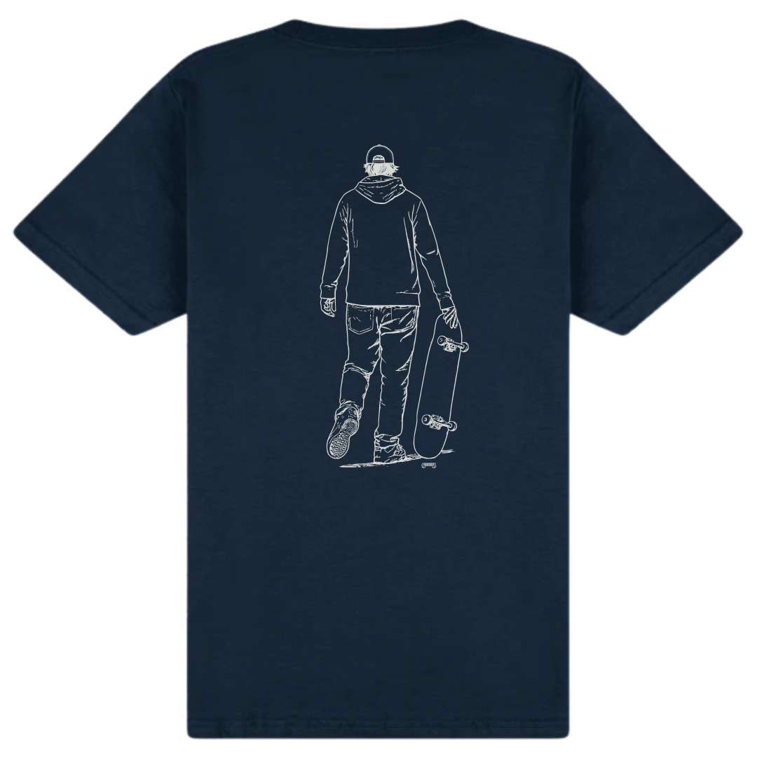 Cheapskates Walk Away Tee - Navy