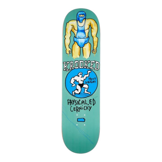 Krooked Deck - Eddie Cernicky Physical Ed 8.25