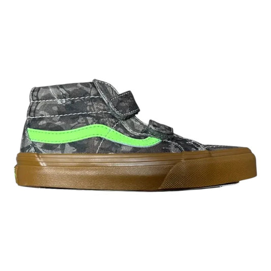 Vans Sk8-Mid Youth Reissue - Camo Green Gecko