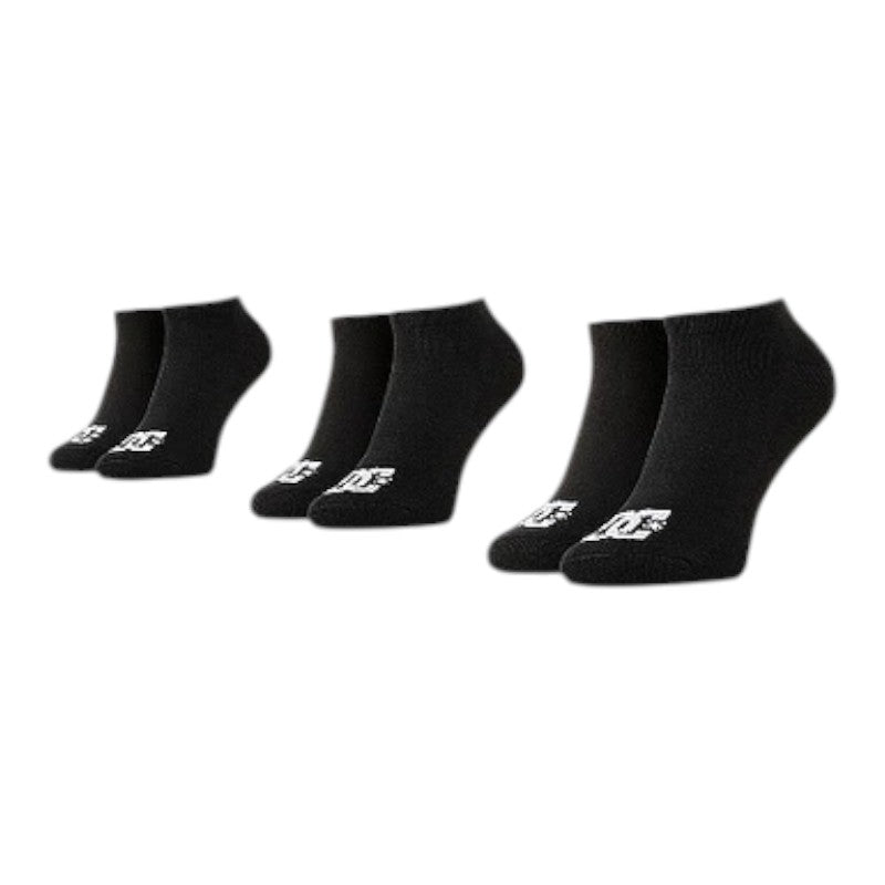 DC Ankle Sock 3 Pack - Black
