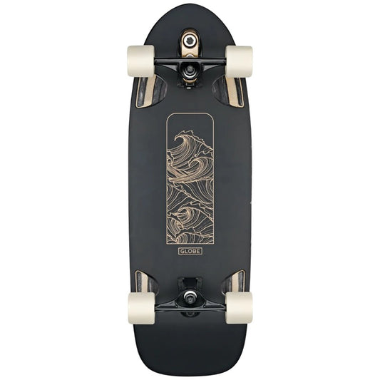 Globe Walrus 31” Surf-Skate Cruiser - Black/Peaking