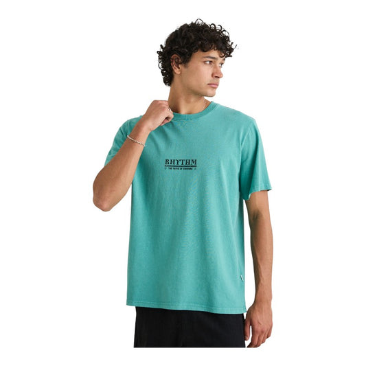 Rhythm Cactus Vintage Tee - Wasabi