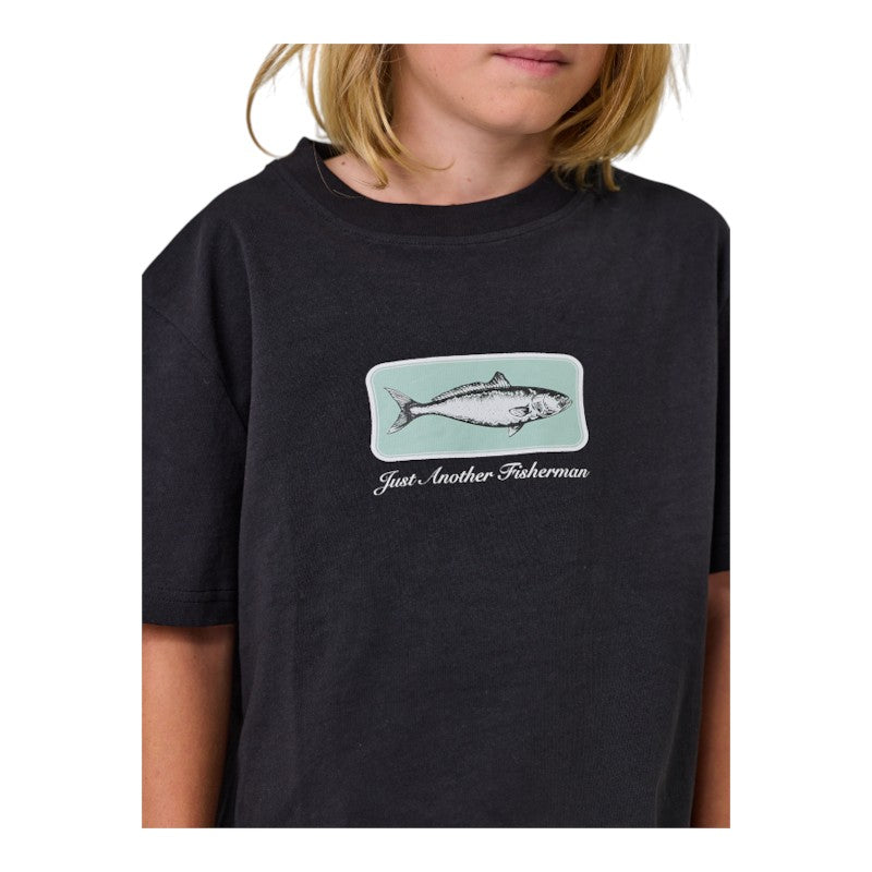 J.A.F Youth Kahawai Tee - Black