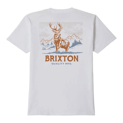 Brixton Oakmont Standard Tee - White
