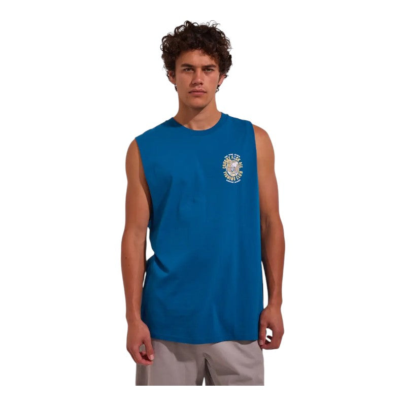 Mad Hueys Caught Fk All Muscle - Dark Cobalt