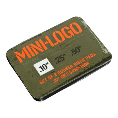 Mini Logo Riser Pads - Black