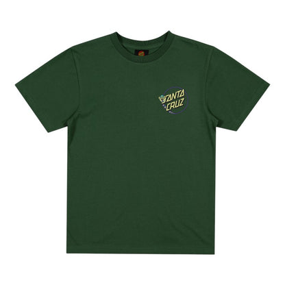Santa Cruz Youth Winkowski Dope Planet 2 Dot Tee - Green