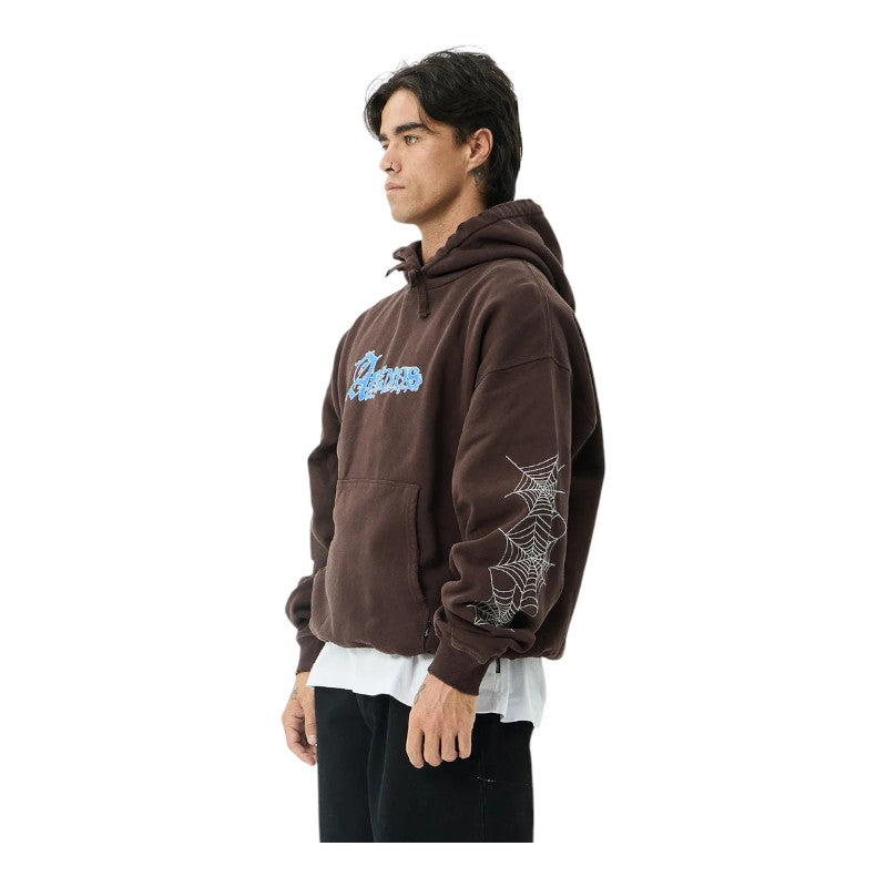 Afends Labyrinth Hood - Washed Coffee