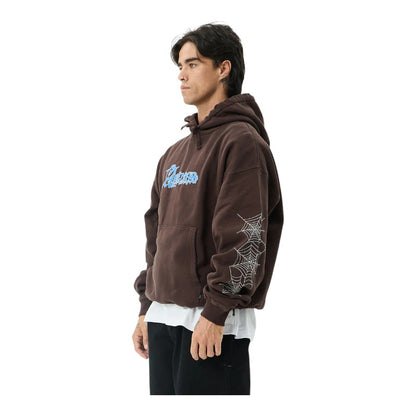 Afends Labyrinth Hood - Washed Coffee