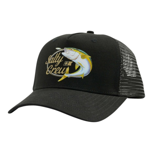 Salty Crew Yellow Tailed Trucker - Black