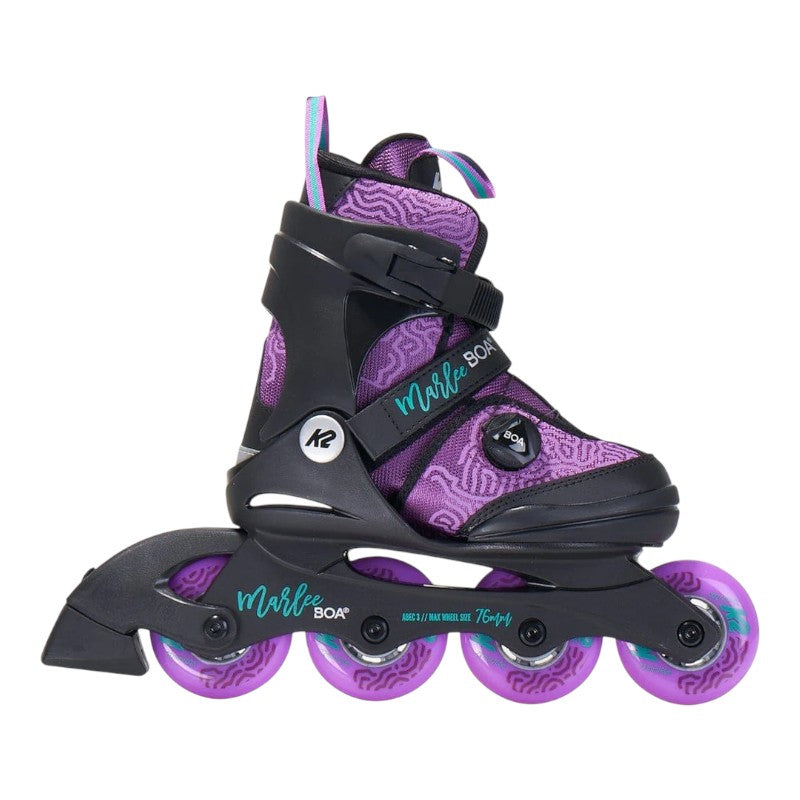 K2 Marlee Boa Inline Skates - Purple/Camo