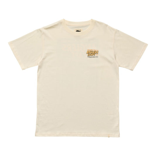 J.A.F Anglers Escape Tee - Antique White