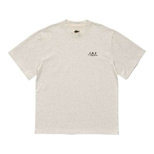 J.A.F Heavy Shore Tee - Silver Marle