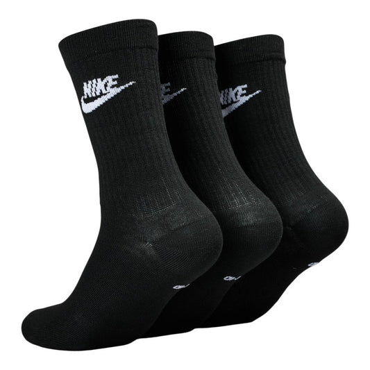 Nike Sportswear Everyday Essential Crew Socks 3 Pack - Black