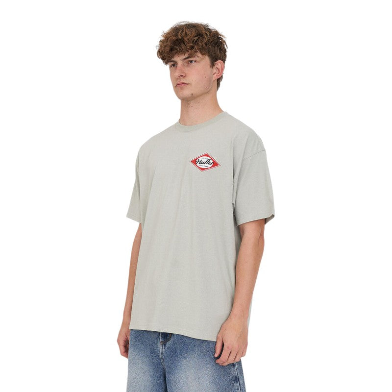 Huffer Block tee 220/Draft - Stone