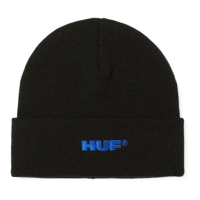 HUF All Caps Beanie - Black
