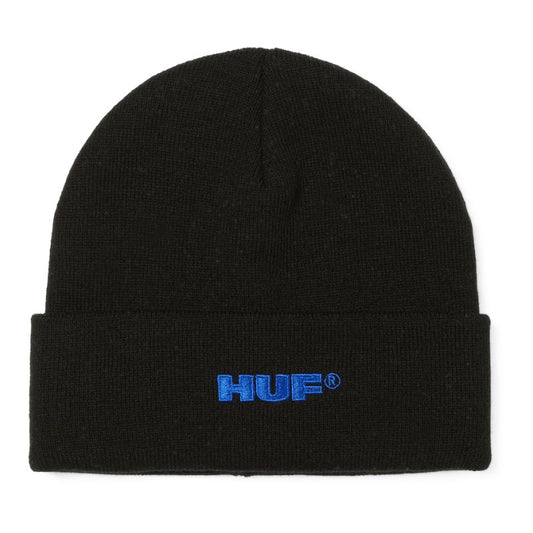 HUF All Caps Beanie - Black
