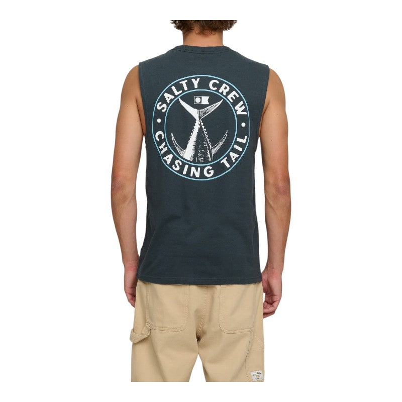 Salty Crew Tailgate Muscle Tank - Coal
