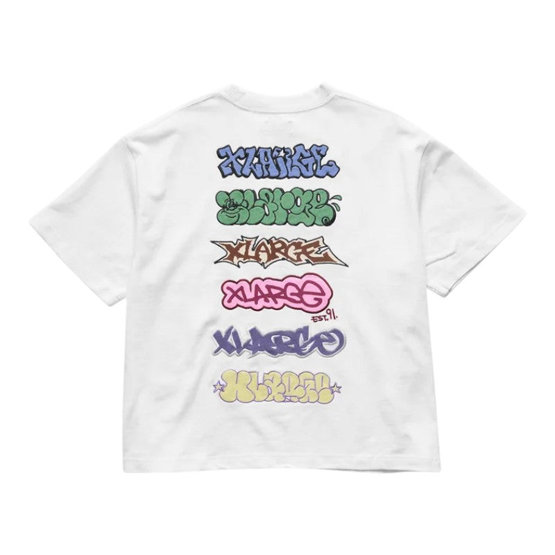 XLarge Graffiti Gorilla Fit Tee - White