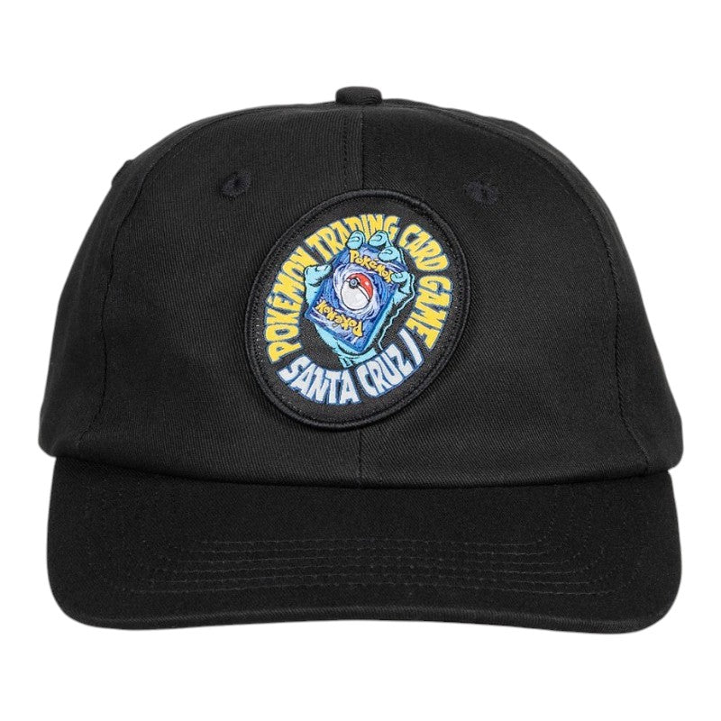 Santa Cruz Pokemon TCG Hand Snapback Hat - Black
