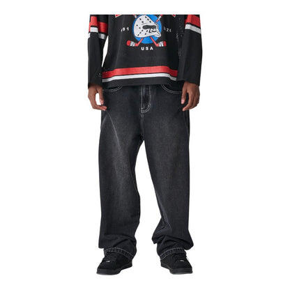 Xlarge Old English Baggy Denim 91 Pant - Worn Black