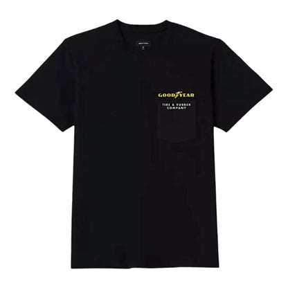 Brixton Goodyear Service Pocket Tee - Black