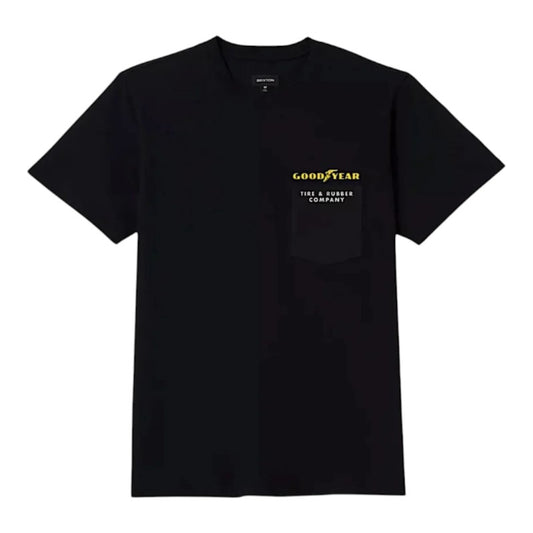 Brixton Goodyear Service Pocket Tee - Black