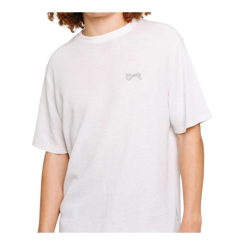 Crate Waffle Tee - White