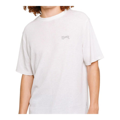 Crate Waffle Tee - White