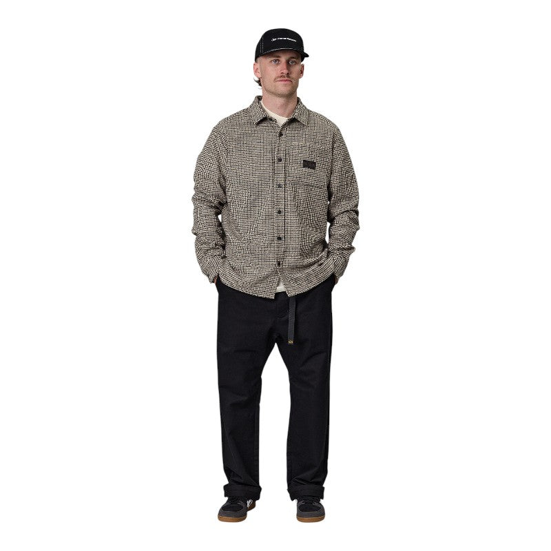 J.A.F Tooth Over Shirt - Brown