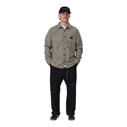 J.A.F Tooth Over Shirt - Brown