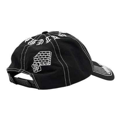 Afends Motor Six Panel Cap - Black