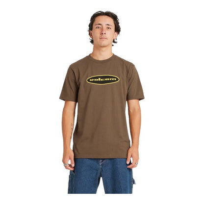 Volcom Quone 2.0 Tee - Dark Earth