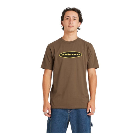 Volcom Quone 2.0 Tee - Dark Earth